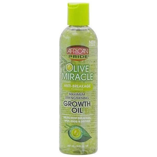 African Pride Olive Miracle Anti-Breakage, Maximum Strengthening Growth Oil