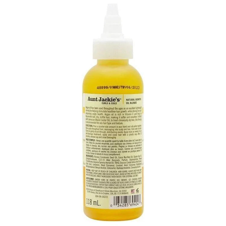 Aunt Jackie's Growth Oil repair my hair Argan