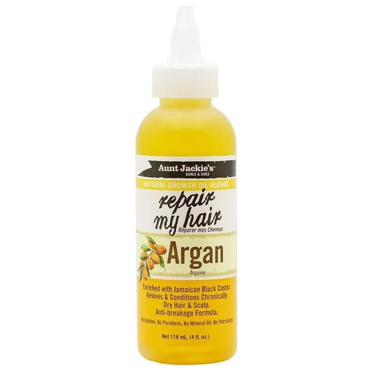 Aunt Jackie's Growth Oil repair my hair Argan