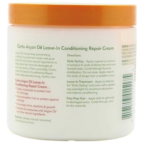 Cantu Argan Oil Leave-In Conditioner Repair Cream