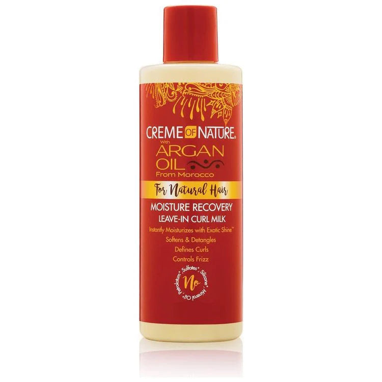 Creme Of Nature Argan Oil Moisture Recovery Leave-In Curl Milk