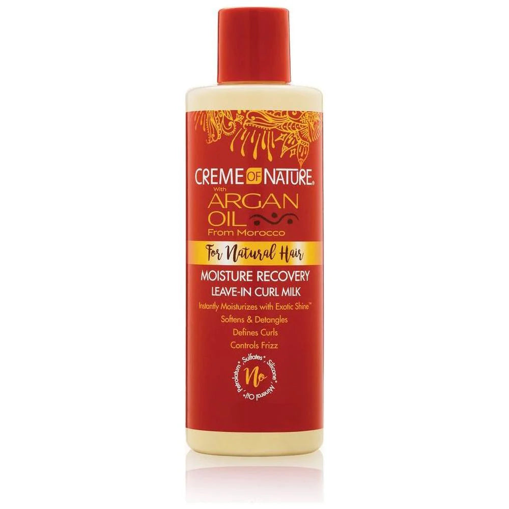 Creme Of Nature Argan Oil Moisture Recovery Leave-In Curl Milk