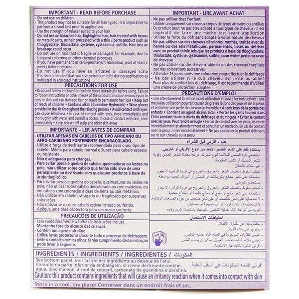 Dark & Lovely Moisture Plus No-Lye Relaxer Super