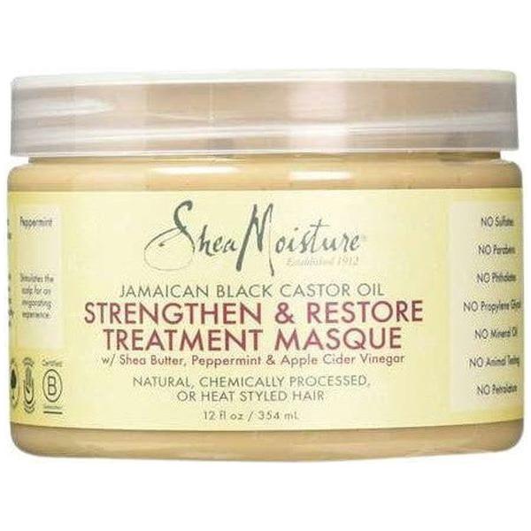 Shea Moisture Jamaican Black Castor Oil Strengthen & Restore Treatment Masque