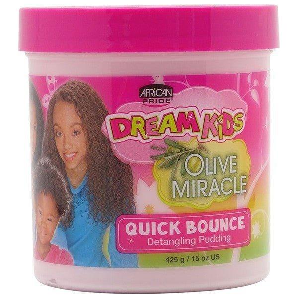 African Pride Dream Kids Olive Miracle Quick Bounce Detangling Pudding