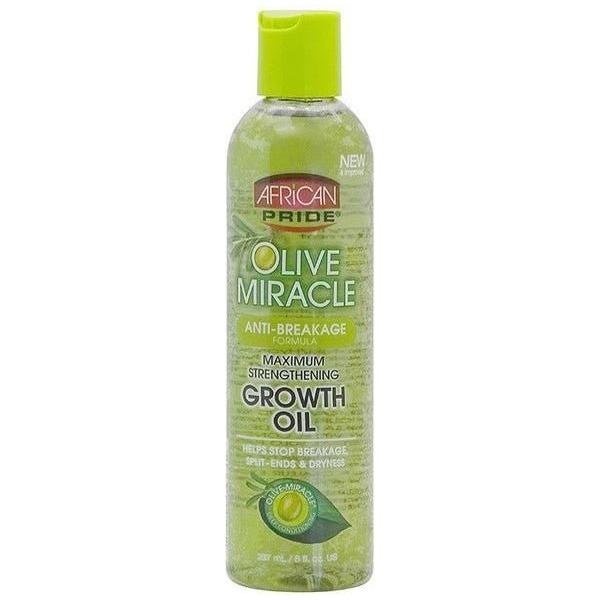 African Pride Olive Miracle Anti-Breakage, Maximum Strengthening Growth Oil