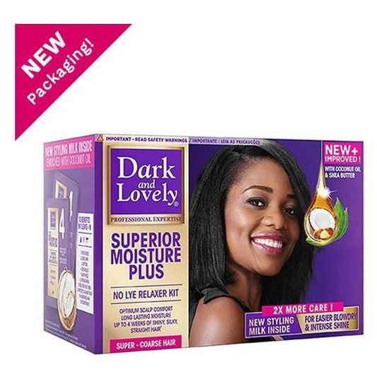 Dark & Lovely Moisture Plus No-Lye Relaxer Super