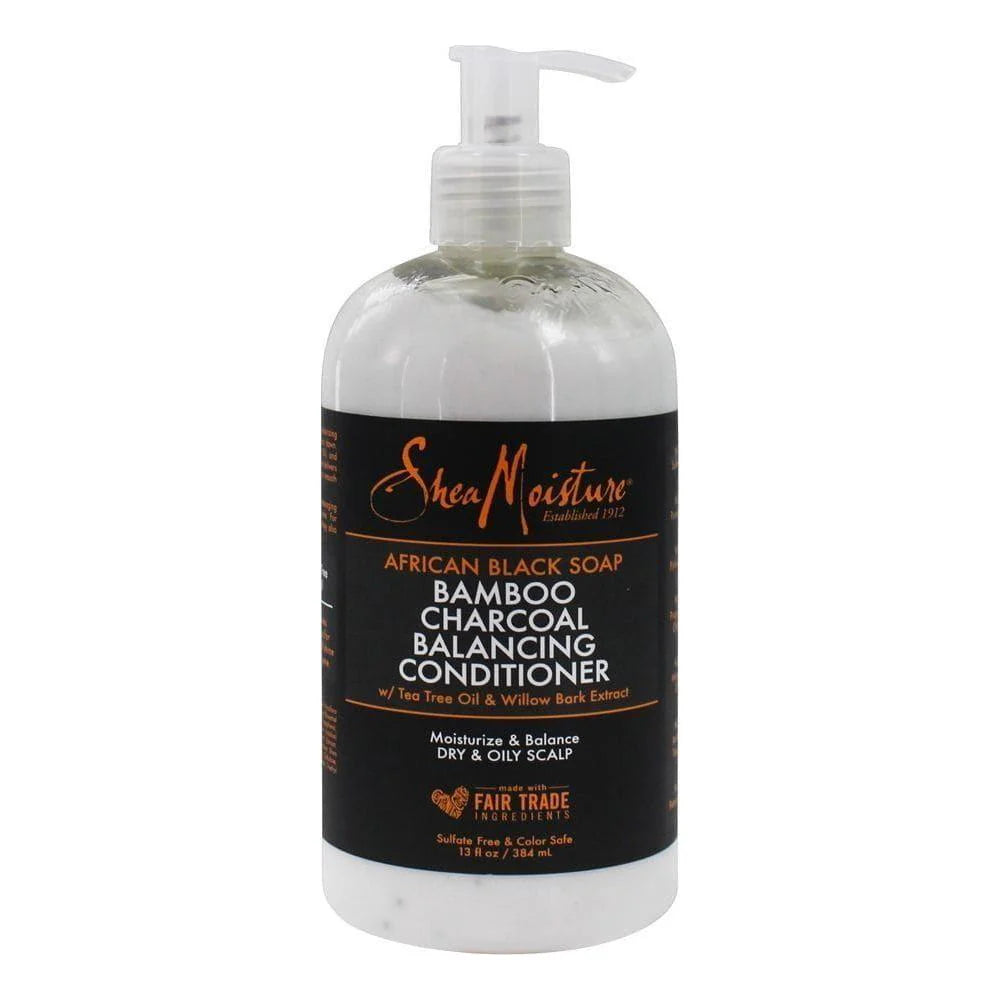 Shea Moisture African Black Soap Bamboo Charcoal Conditioner