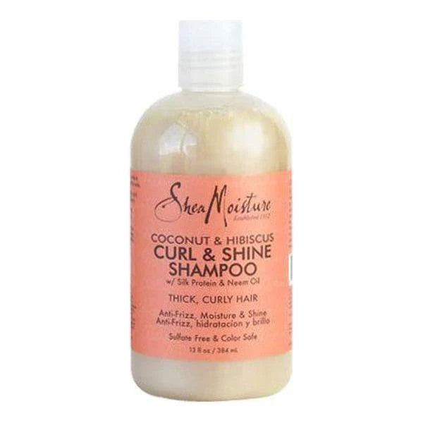 Shea Moisture Coconut & Hibiscus Curl and Shine Shampoo