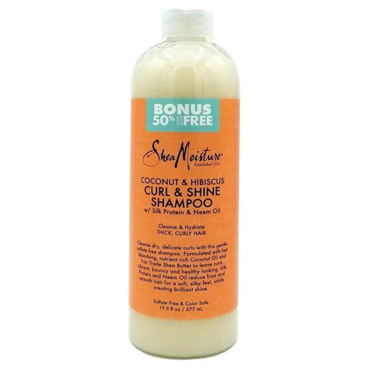 Shea Moisture Coconut & Hibiscus Curl & Shine Shampoo