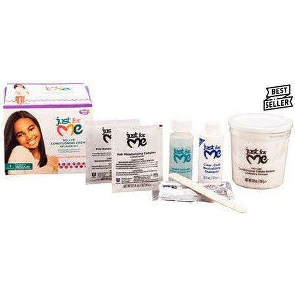 Soft and beautiful just for me! No-Lye Conditioning Cream Relaxer Kit Regular